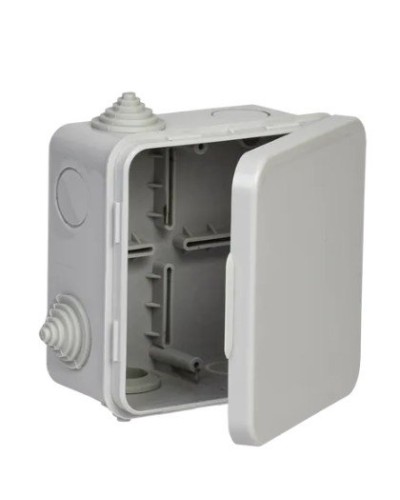 Коробка КМ 100х100х50 GENERICA (UKO31-100-100-050-K03-54G). Коробка распаячная для открытой проводки. GENERICA в Астрахани