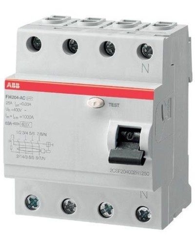 FH204 AC-40/0,03 (2CSF204004R1400). Выключатель дифференциального тока (УЗО). ABB в Астрахани
