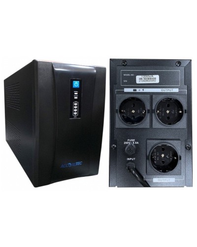 UPS-220/1200VA. Источник бесперебойного питания. AccordTec в Астрахани
