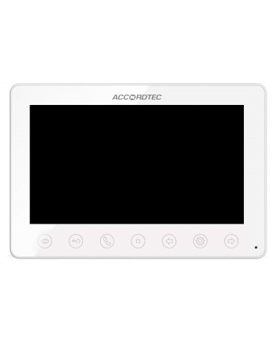AT-VD751C/M K EXEL WH. Монитор домофона цветной с функцией «свободные руки». AccordTec в Астрахани