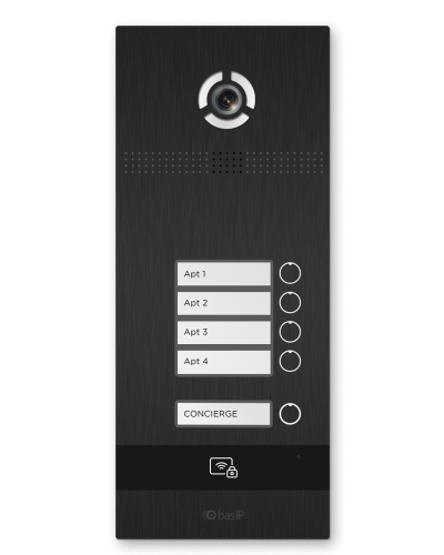 BI-04FB BLACK. Вызывная панель IP-домофона. BAS-IP в Астрахани