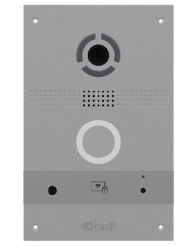 AV-08FB SILVER. Вызывная панель IP-домофона. BAS-IP в Астрахани