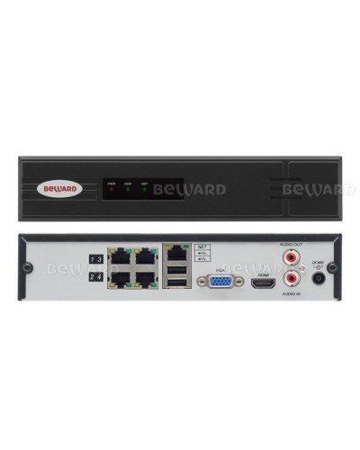BK0104H2-P4. IP-видеорегистратор 4-канальный. Beward в Астрахани