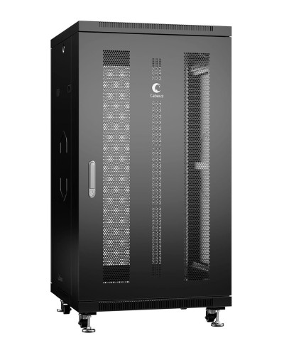 ND-05C-22U60/80-BK (8563c). Шкаф телекоммуникационный 19 напольный 22U. CABEUS в Астрахани