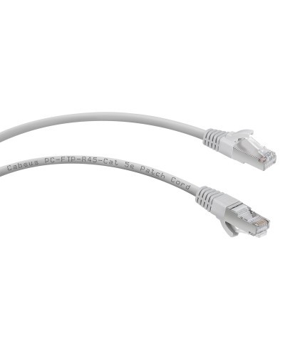 PC-FTP-RJ45-Cat.5e-1m (7262c), серый. Патч-корд медный. CABEUS в Астрахани