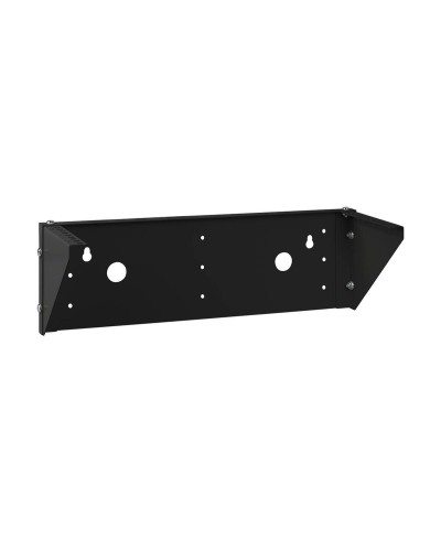 NC-3U-V-BK (12025c). Кронштейн настенный вертикальный 19 3U, цвет черный. CABEUS в Астрахани
