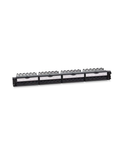 PL-24-KJ-RJ45-Cat.6-180T (11831c): Патч-панель 19" (1U), 24 порта RJ-45, категория 6, с задним кабельным организатором в Астрахани
