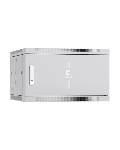 SH-05F-6U60/60m (7104c). Шкаф телекоммуникационный 19 настенный 6U. CABEUS в Астрахани