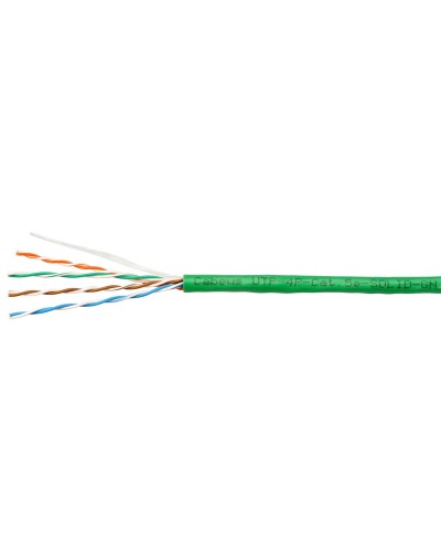 UTP-4P-Cat.5e-SOLID-LSLTx-GN (10990c). Кабель «витая пара» (LAN) для структурированных систем связи. CABEUS в Астрахани