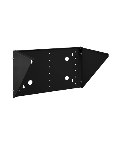 NC-6U-V-BK (12027c). Кронштейн настенный вертикальный 19 6U, цвет черный. CABEUS в Астрахани