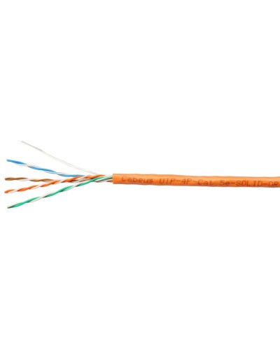 UTP-4P-Cat.5e-SOLID-OR-100 (7253c-5). Кабель «витая пара» (LAN) для структурированных систем связи. CABEUS в Астрахани
