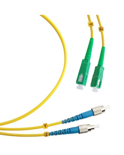 FOP(d)-9-SC/APC-FC/UPC-1,5m (8122c). Патч-корд оптический. CABEUS в Астрахани