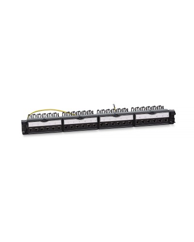 PL-24-KJ-RJ45-Cat.6a-SH-180T (11834c): Патч-панель 19" (1U), 24 порта RJ-45, категория 6a, полностью экранированная в Астрахани