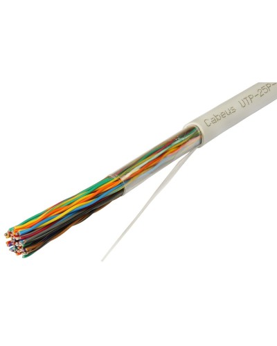 UTP-25P-Cat.5-IN (7281c). Кабель «витая пара» (LAN) для структурированных систем связи. CABEUS в Астрахани