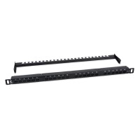 PLHD-24-Cat.6a-Dual-180-0,5U (9665c): Патч-панель 19"