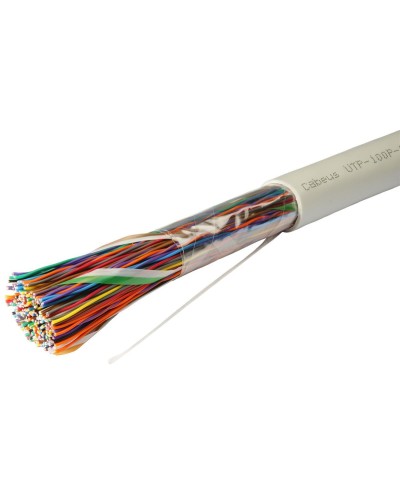 UTP-100P-Cat.3-IN (7284c). Кабель «витая пара» (LAN) для структурированных систем связи. CABEUS в Астрахани