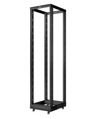 RA-32U-1000-BK (10158c). Открытая стойка 19, 32U, двухрамная, усиленная, цвет черный. CABEUS в Астрахани