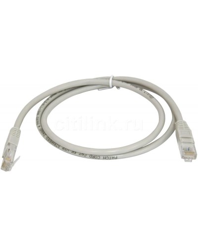 PC-UTP-RJ45-Cat.5e-0.3m (7209c), серый. Патч-корд медный. CABEUS в Астрахани