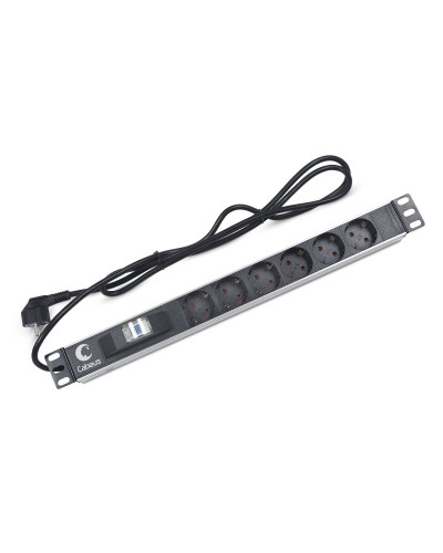 PDU-6P-B-2EU (7292c). Блок розеток 19. CABEUS в Астрахани