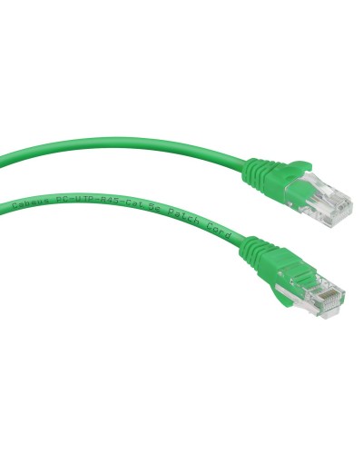 PC-UTP-RJ45-Cat.5e-0.5m-GN (7667c), зелёный. Патч-корд медный. CABEUS в Астрахани