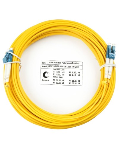 FOP(d)-9-LC-LC-1,5m (7514c). Патч-корд оптический. CABEUS в Астрахани