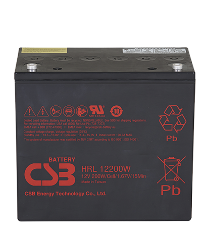 CSB HRL 12200W FR. Аккумулятор герметичный свинцово-кислотный. CSB в Астрахани