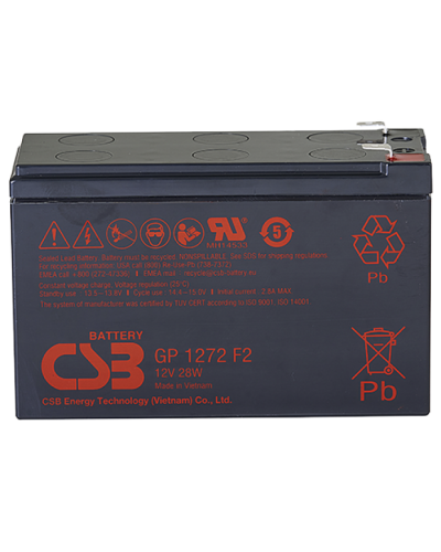 CSB GP 1272(28W) F2. Аккумулятор герметичный свинцово-кислотный. CSB в Астрахани