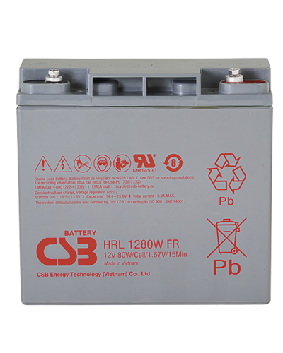 CSB HRL 12280W FR. Аккумулятор герметичный свинцово-кислотный. CSB в Астрахани