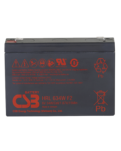 CSB HRL 634W FR. Аккумулятор герметичный свинцово-кислотный. CSB в Астрахани