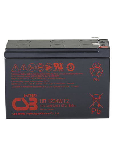 CSB HR 1234W. Аккумулятор герметичный свинцово-кислотный. CSB в Астрахани