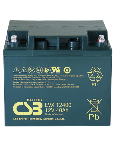 CSB EVX 12400. Аккумулятор герметичный свинцово-кислотный. CSB в Астрахани