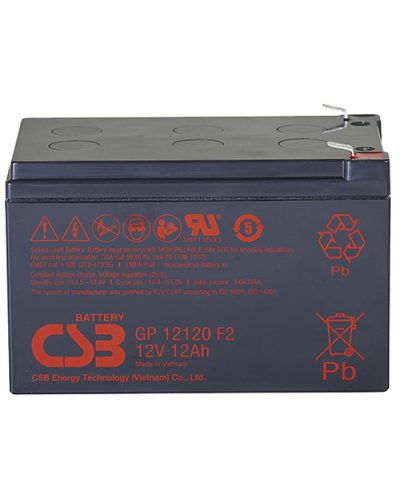 CSB GP 12120. Аккумулятор герметичный свинцово-кислотный. CSB в Астрахани