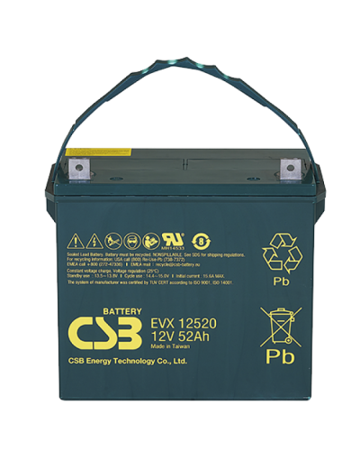 CSB EVX 12520. Аккумулятор герметичный свинцово-кислотный. CSB в Астрахани