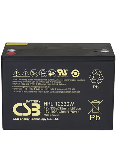 CSB HRL 12330W. Аккумулятор герметичный свинцово-кислотный. CSB в Астрахани