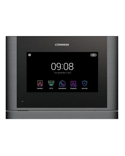CDV-704MF/VZ (темное серебро) Black Smog. Монитор видеодомофона цветной. Commax в Астрахани