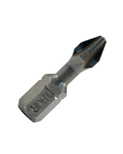 Биты Ph1x25 мм, Torsion, C 6,3 (10шт) (D-T-PH01-025-010). Биты фрезерованные. D.BOR в Астрахани