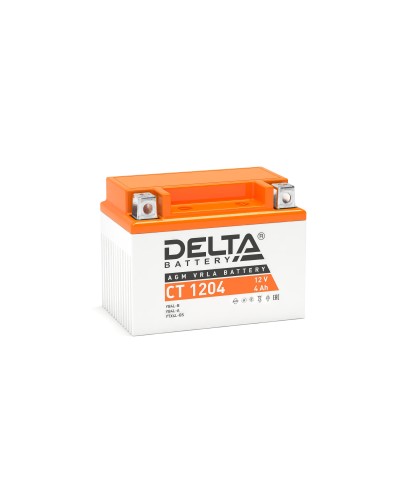 Delta CT 1204. Аккумулятор герметичный свинцово-кислотный стартерный. Delta в Астрахани