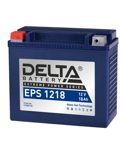 Delta EPS 1218. Аккумулятор герметичный свинцово-кислотный стартерный. Delta в Астрахани