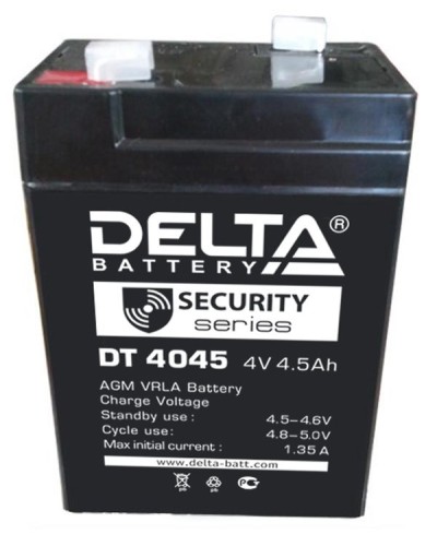 Delta DT 4045 (47мм). Аккумулятор герметичный свинцово-кислотный. Delta в Астрахани