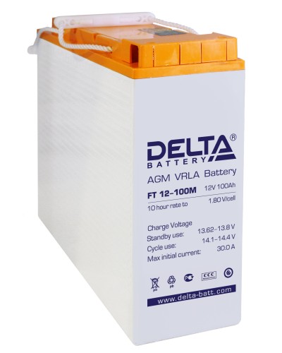 Delta FT 12-100 M. Аккумулятор герметичный свинцово-кислотный. Delta в Астрахани