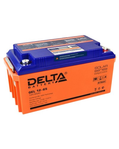 Delta GEL 12-65. Аккумулятор герметичный свинцово-кислотный. Delta в Астрахани
