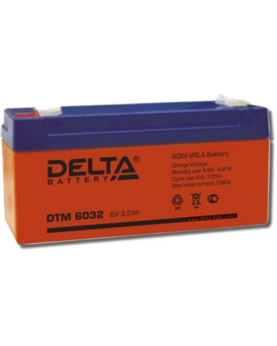 Delta DTM 6032. Аккумулятор герметичный свинцово-кислотный. Delta в Астрахани