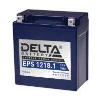 Delta EPS 1218.1. Аккумулятор герметичный свинцово-кислотный стартерный. Delta