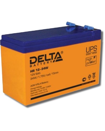 Delta HR 12-34 W. Аккумулятор герметичный свинцово-кислотный. Delta в Астрахани
