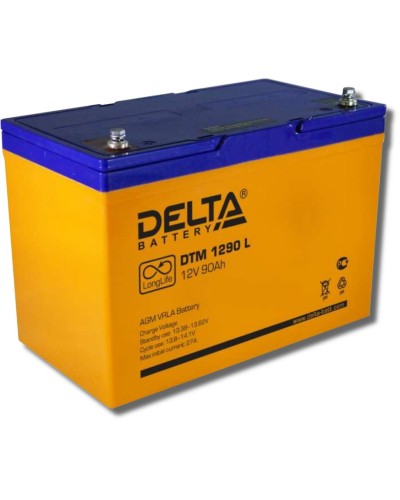 Delta DTM 1290 L. Аккумулятор герметичный свинцово-кислотный. Delta в Астрахани