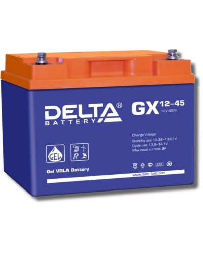 Delta GX 12-45. Аккумулятор герметичный свинцово-кислотный. Delta в Астрахани