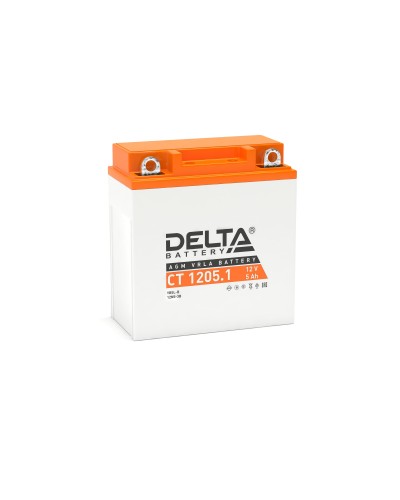 Delta CT 1205.1. Аккумулятор герметичный свинцово-кислотный стартерный. Delta в Астрахани