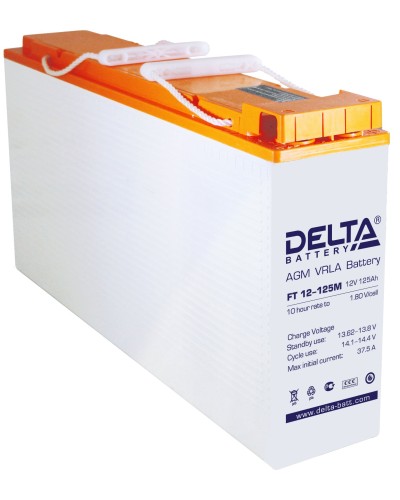 Delta FT 12-125 M. Аккумулятор герметичный свинцово-кислотный. Delta в Астрахани