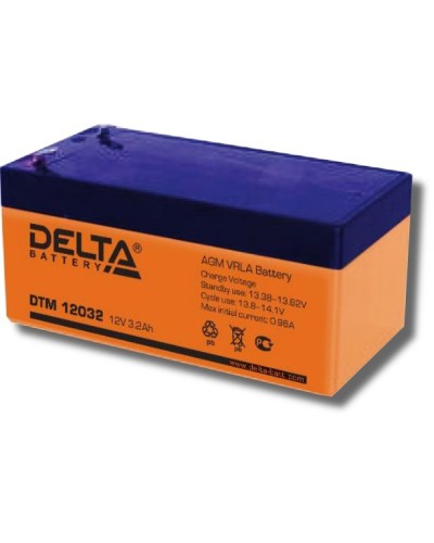 Delta DTM 12032. Аккумулятор герметичный свинцово-кислотный. Delta в Астрахани