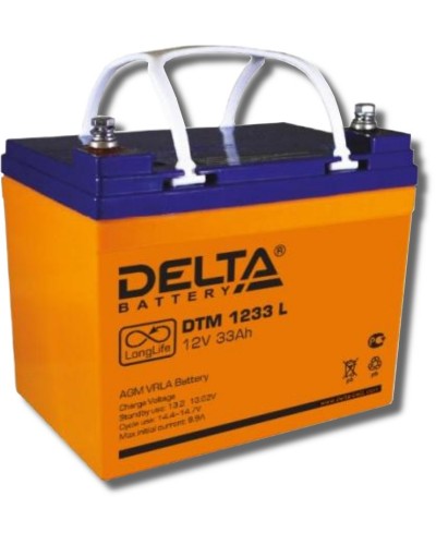 Delta DTM 1233 L. Аккумулятор герметичный свинцово-кислотный. Delta в Астрахани